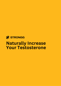 Naturally Increase Your Testosterone