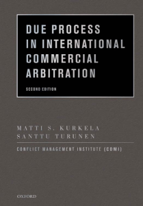 Due Process in International Commercial Arbitration ( PDFDrive )