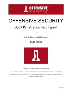OSCP-Exam-Report