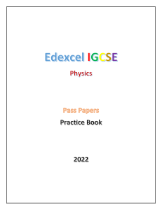 Physics Practice Book