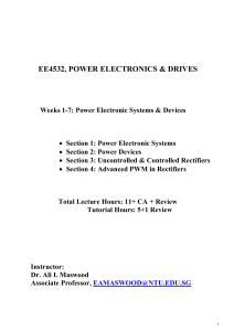 EE4532 W1-W7 Lecture Notes