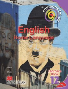 Solutions for all English Home Language Grade 12 Learner's Book ( PDFDrive )