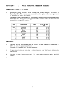 QUESTION 2 REVISON 6