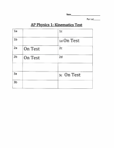 AP 1 Kinematics Test.pdf