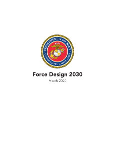 Force Design 2030
