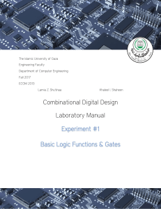 Lab-1-Basic-Logical-Functions-And-Gates