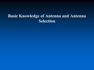 4 - Basic Knowledge of Antenna