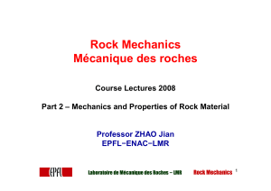 Rock Mechanics