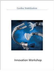 Innovation Workshop - Department of Mechanical Engineering