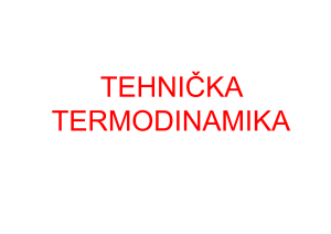 tehnička termodinamika