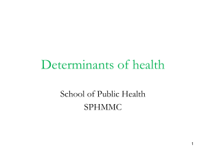4 Determinants of health-1