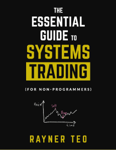 Systems Trading (for non-programmers)