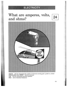 Kami Export - CH 24 WHAT ARE AMPERES, VOLTS, AND OHMS