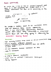 Atomic Spectroscopy