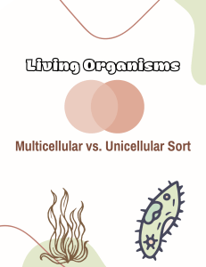 UnicellularvsMulticellularSortLivingOrganisms-1