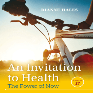 An Invitation to Health 17th Edition