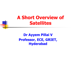 A Short Overview of Satellites