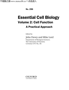 Essential Cell Biology,Volume 2 (1)