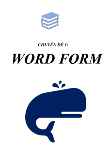 WORD FORM