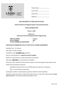 unsw elec1111 20T1 final