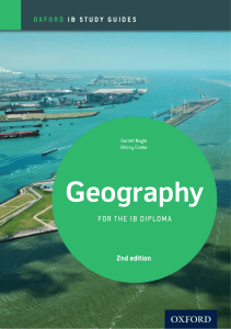 IB geography sl study guide
