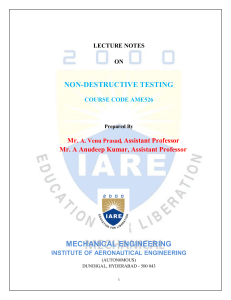 IARE NDT LECTURE NOTES