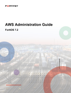 FortiOS 7.2 AWS Administration Guide