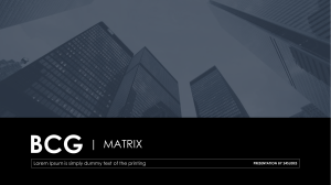 BCG Matrix-corporate
