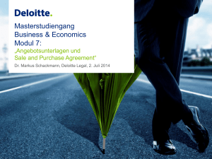 Deloitte Business & Economics