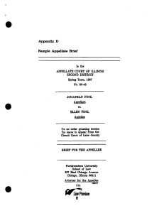 sample appellate brief