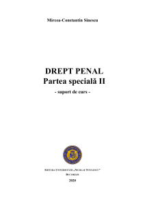 Curs CD-penal partea speciala (1)