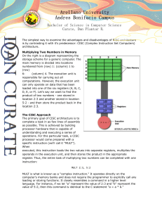 CURATE [ ASSI 2 ]Computer Architecture (LEC) (THU   PM02000400)
