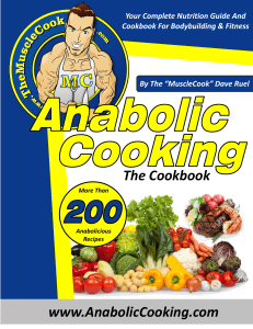 anabolic cookbook