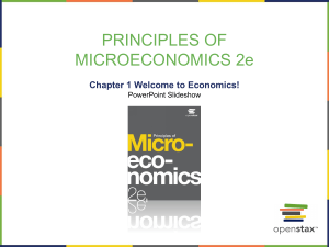 Principle of Microeconomics 2e, chapter 1 slides