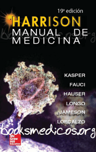 Harrison Manual de Medicina 19a Edicion booksmedicos.org