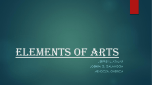 Elements of Arts- ART APP REPORT