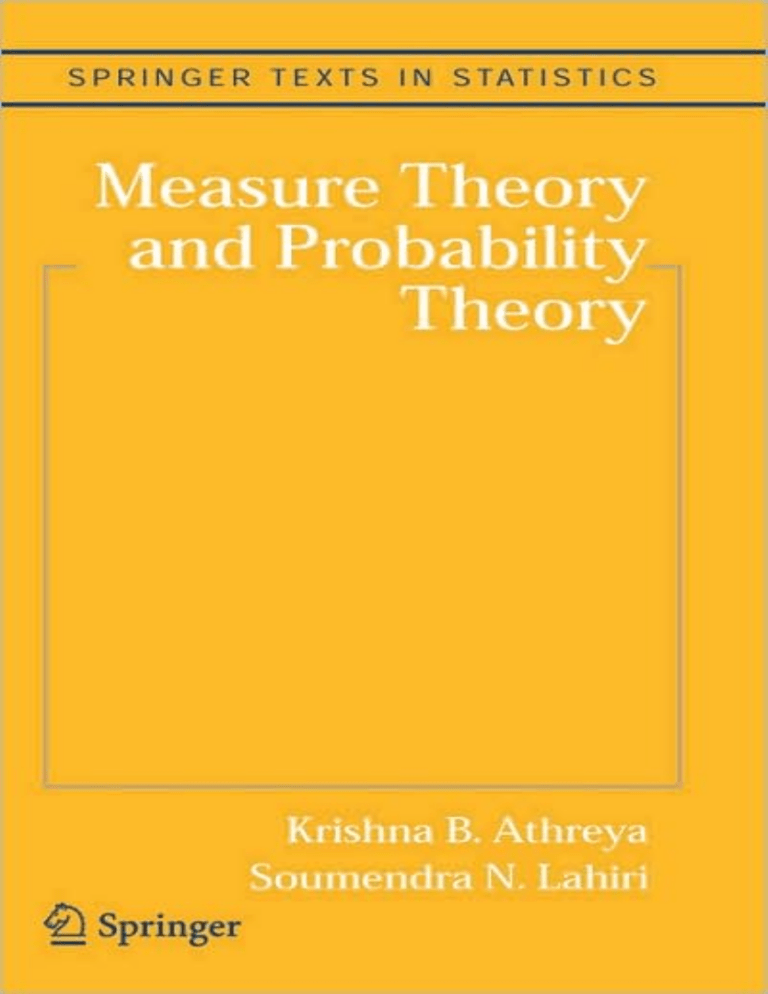 Measure-theory-and-probability-theory