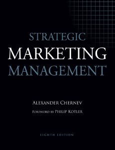 Strategic Marketing Mng -Chernev