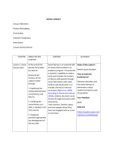 SOCIAL LITERACY-WPS Office[Replica]