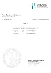 University of Buenos Aires, CS document.