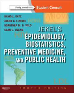 Jekel’s Epidemiology, Biostatistics, Preventive Medicine, and Public Health ( PDFDrive )