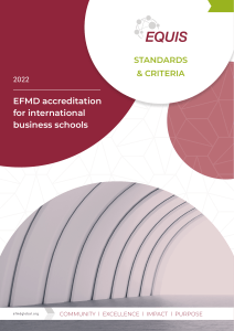 2022 EQUIS Standards and Criteria