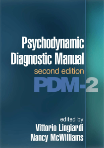 Psychodynamic Diagnostic Manual  PDM-2-The Guilford Press (2017)