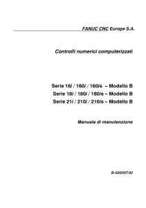 Manuale di manutenzione Fanuc  B-63525 IT 02