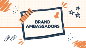 Brand Ambassador - Mocaa