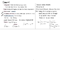 Statistics for Engineers Cheat Sheet