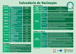 calendario vacinas