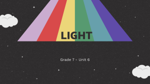 7 - Unit 6 - light