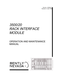 3500 20 Rack Interface Module Operations And Maintenance Man (1)