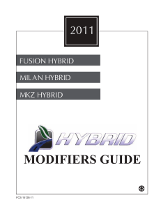 2011FusionMilanHybridModifiersGuide